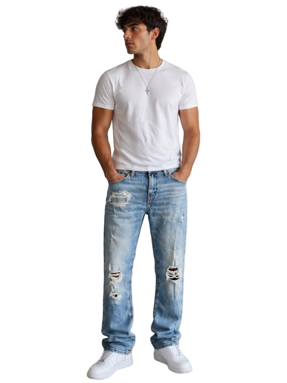 American Eagle Outfitters Light Blue Denim Jeans